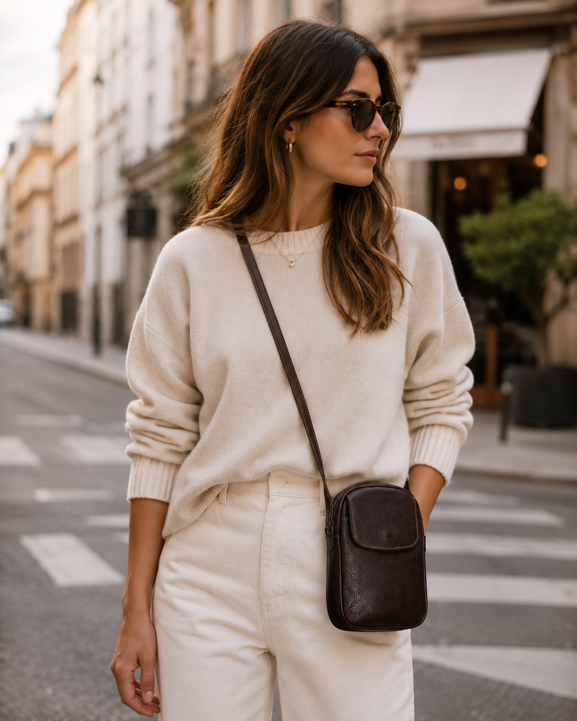 Mini Shoulder Bag Selma – Dark Brown