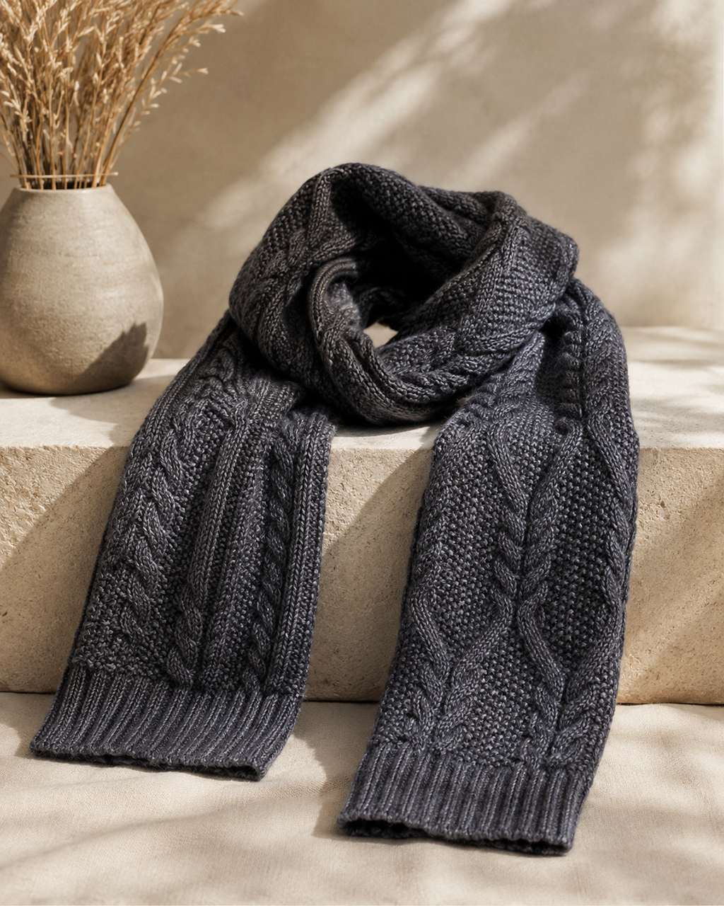 Nora Scarf – Dark Grey