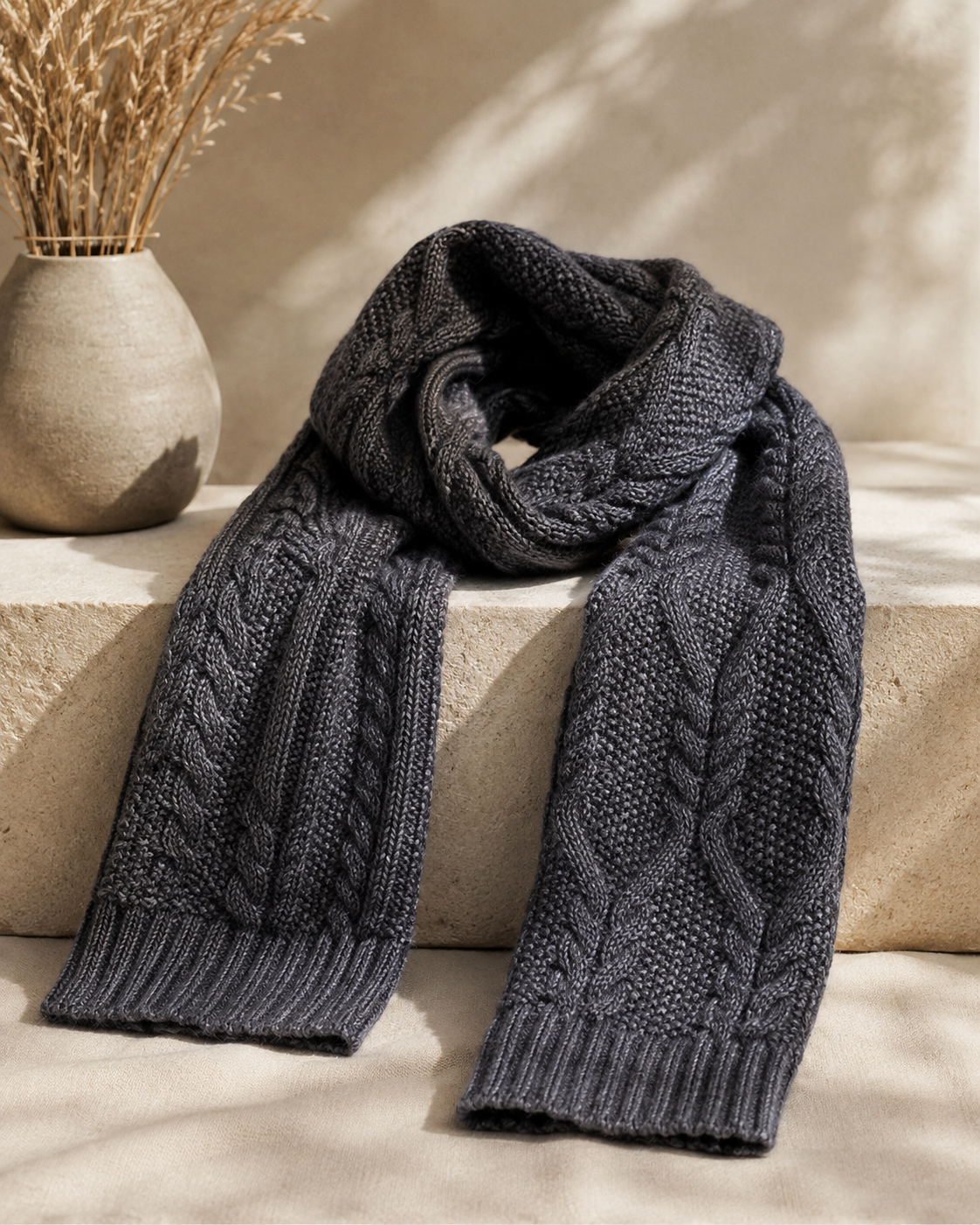 Nora Scarf – Dark Grey