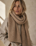 Nicole Scarf , beige