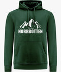 Hoodie Norrbotten skogsgrön