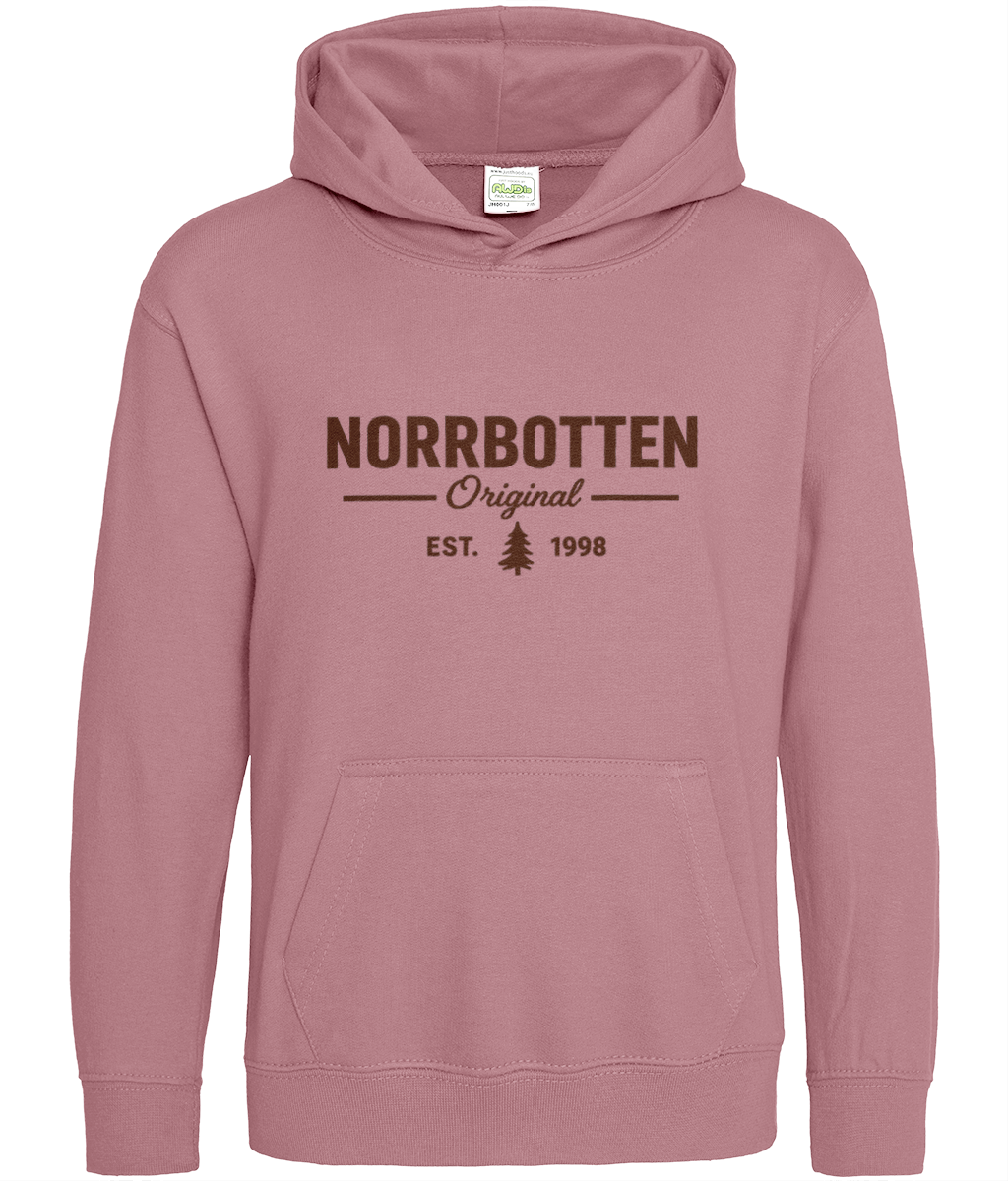 Norrbotten Kids Hoodie – dusty pink