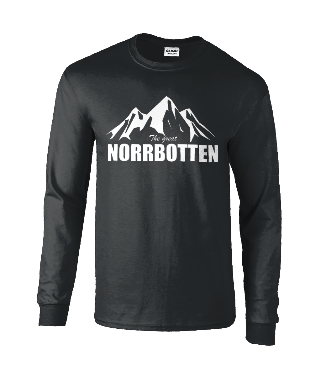 Långärmad Premiumtröja – The Great Norrbotten- olika färger