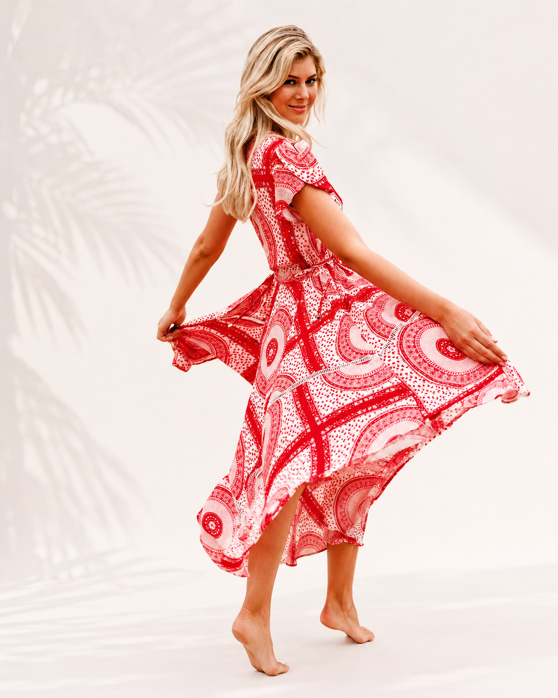 Boho Romance – Maxiklänning i rayon