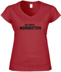 The Great Norrbotten – Röd  V-ringad T-shirt