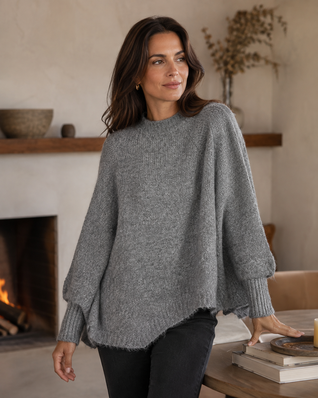 Poncho Lilly – Grå