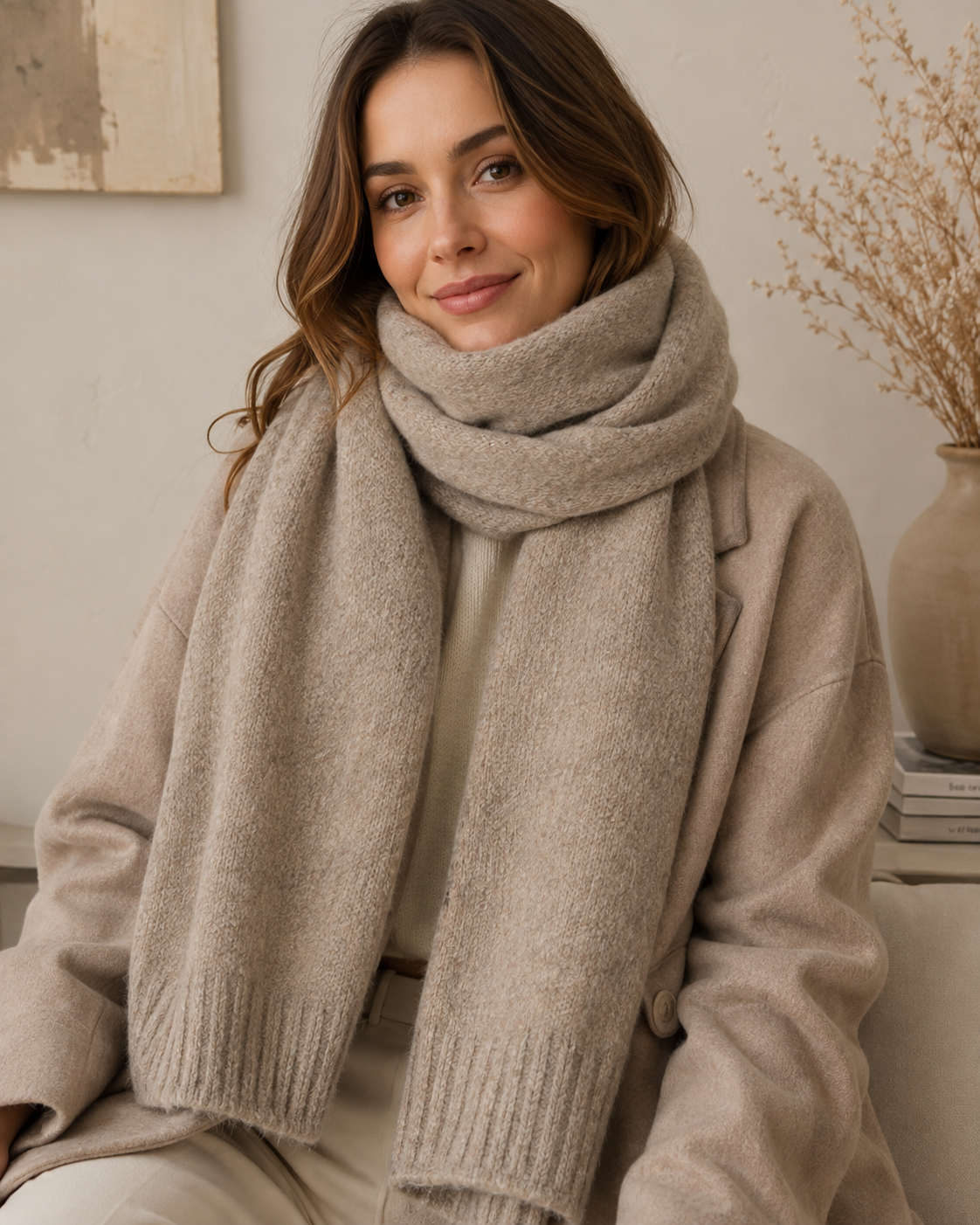Scarf Lilly – Beige
