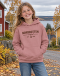 Norrbotten Kids Hoodie – dusty pink