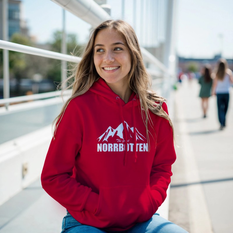 The Great Norrbotten – röd  Hoodie