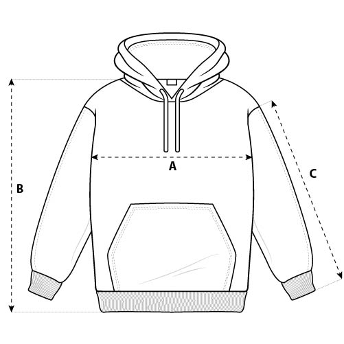 Norrbotten Kids Hoodie – Orange