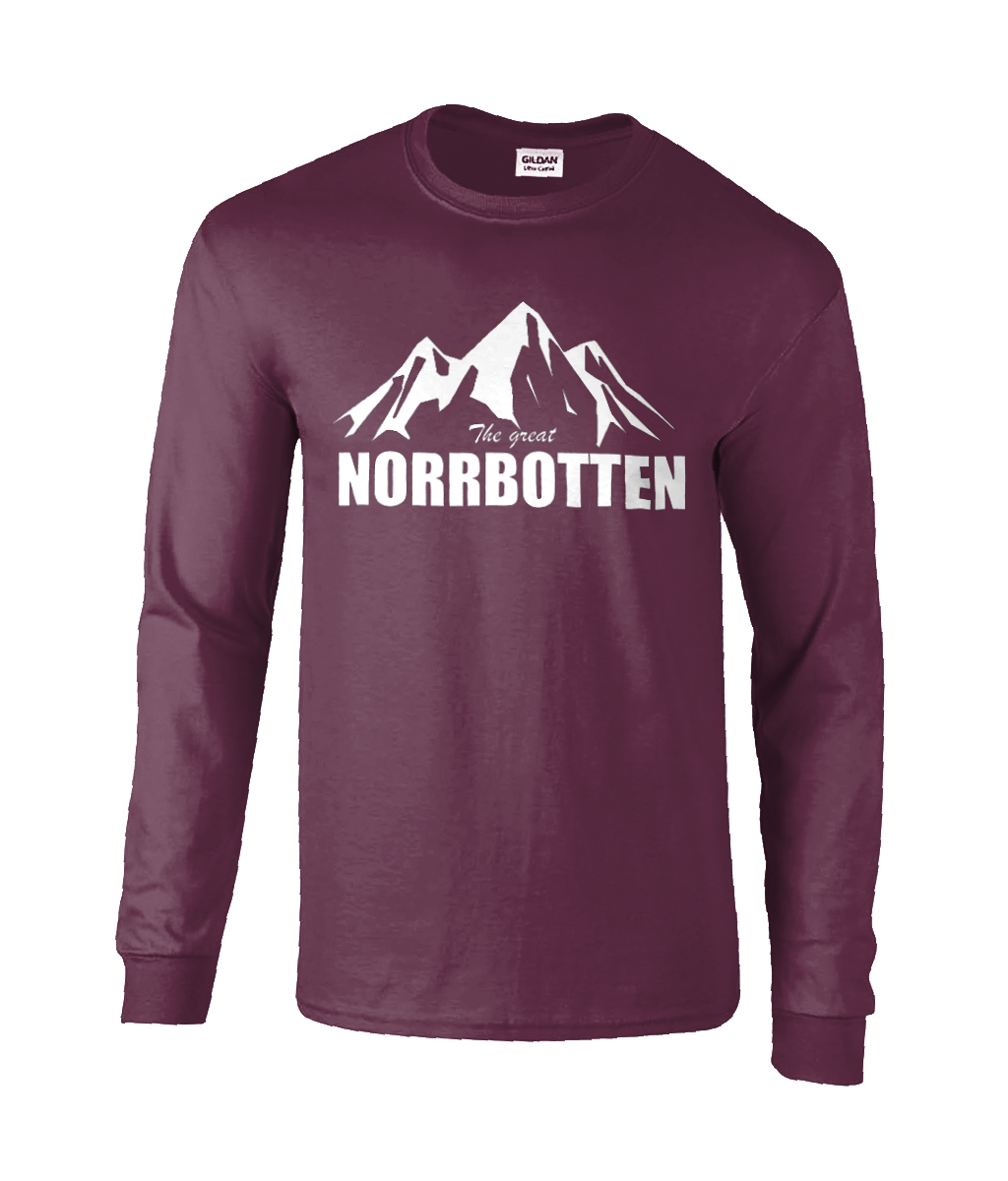 Långärmad Premiumtröja – The Great Norrbotten- olika färger