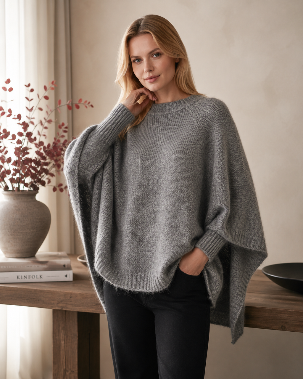 Poncho Lilly – Grå