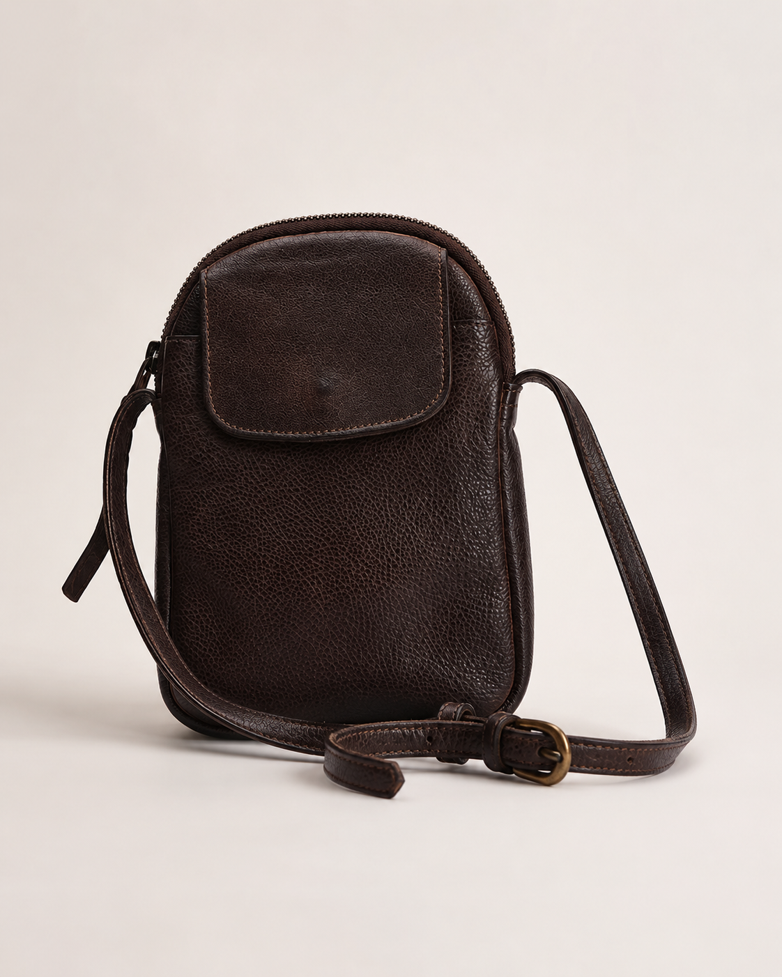 Mini Shoulder Bag Selma – Dark Brown