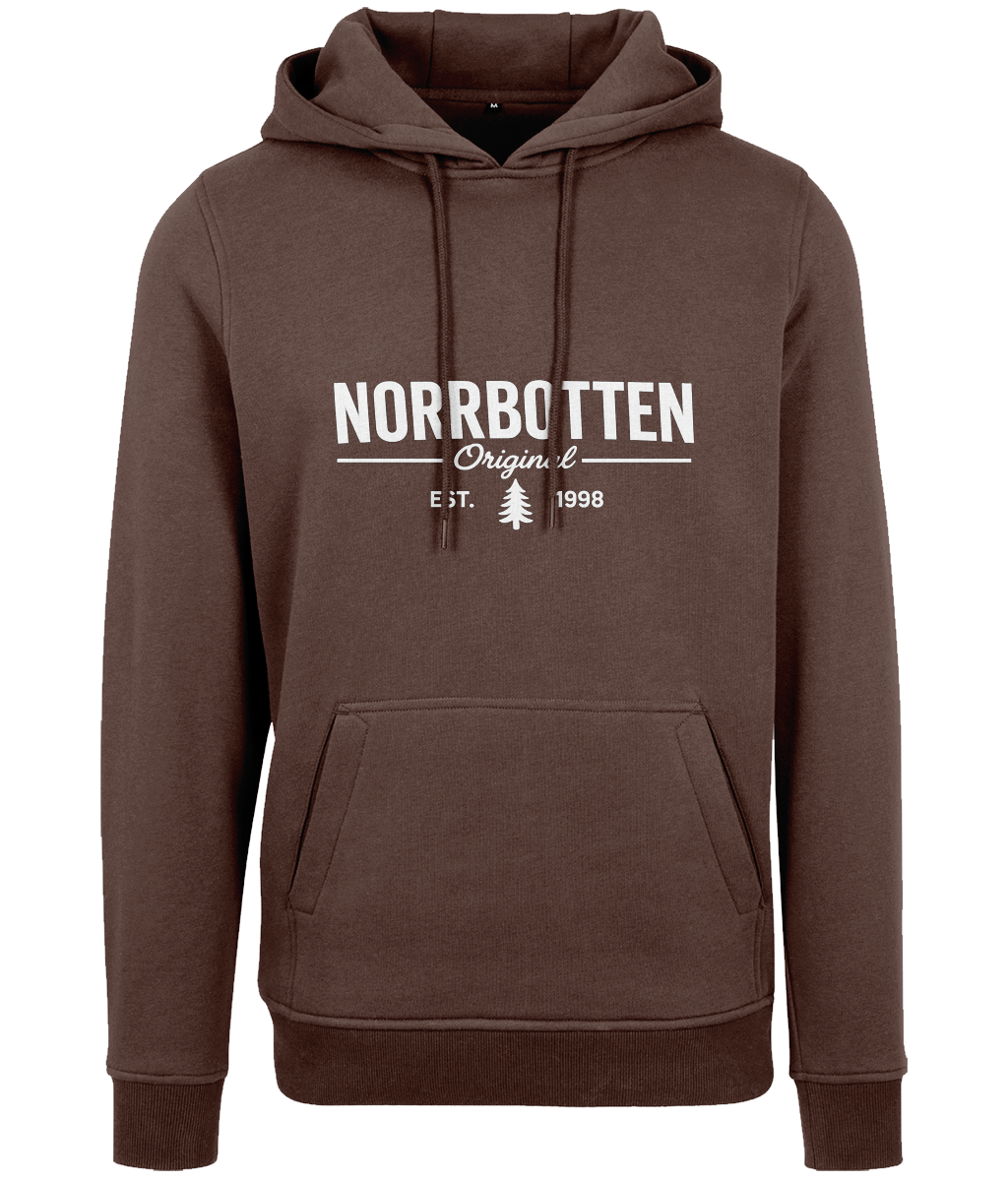 Hoodie – Norrbotten Original | Chokladbrun