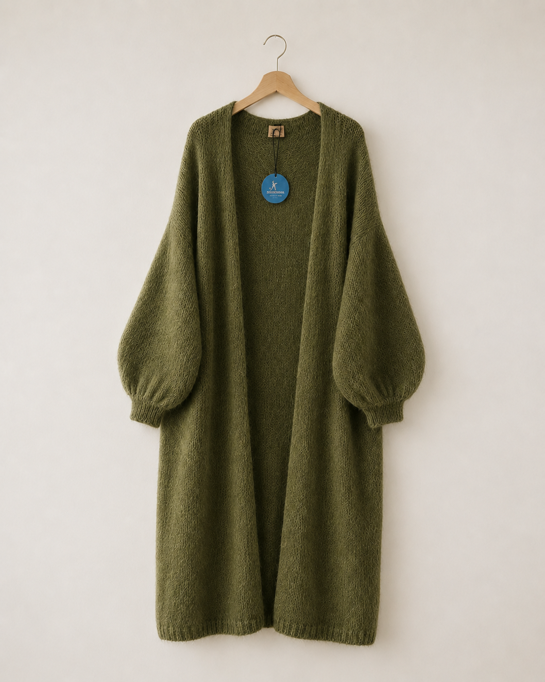 Charlotte Mohairkofta –Olive