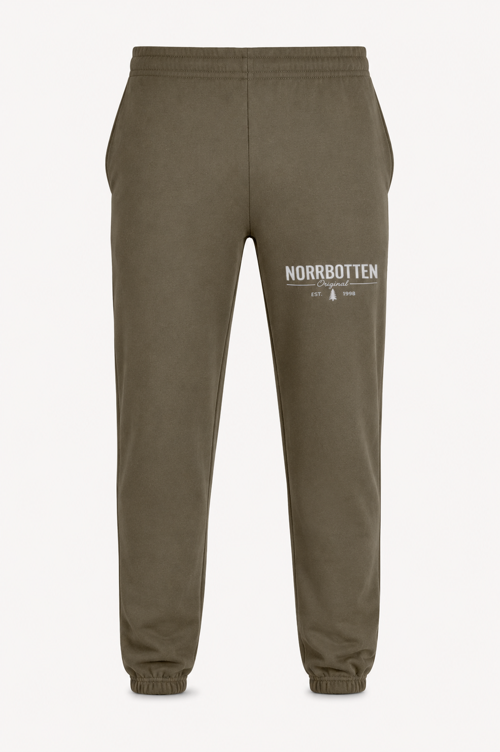 Norrbotten Sweatpants –Olivfärgad