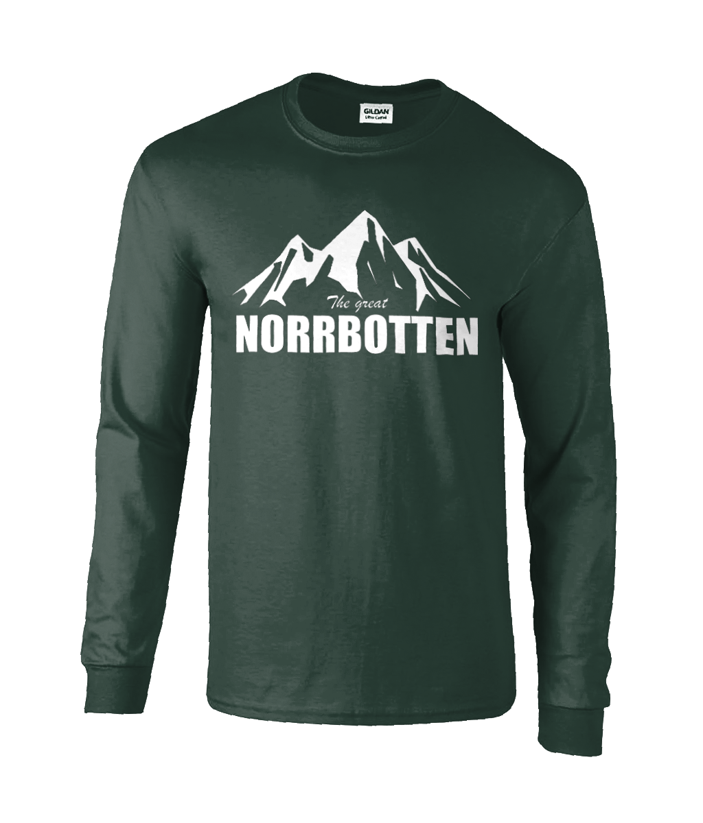 Långärmad Premiumtröja – The Great Norrbotten- olika färger