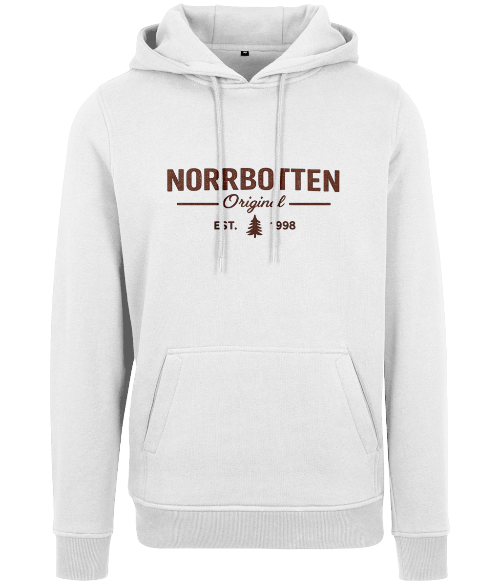 Hoodie – Norrbotten Original | Vit